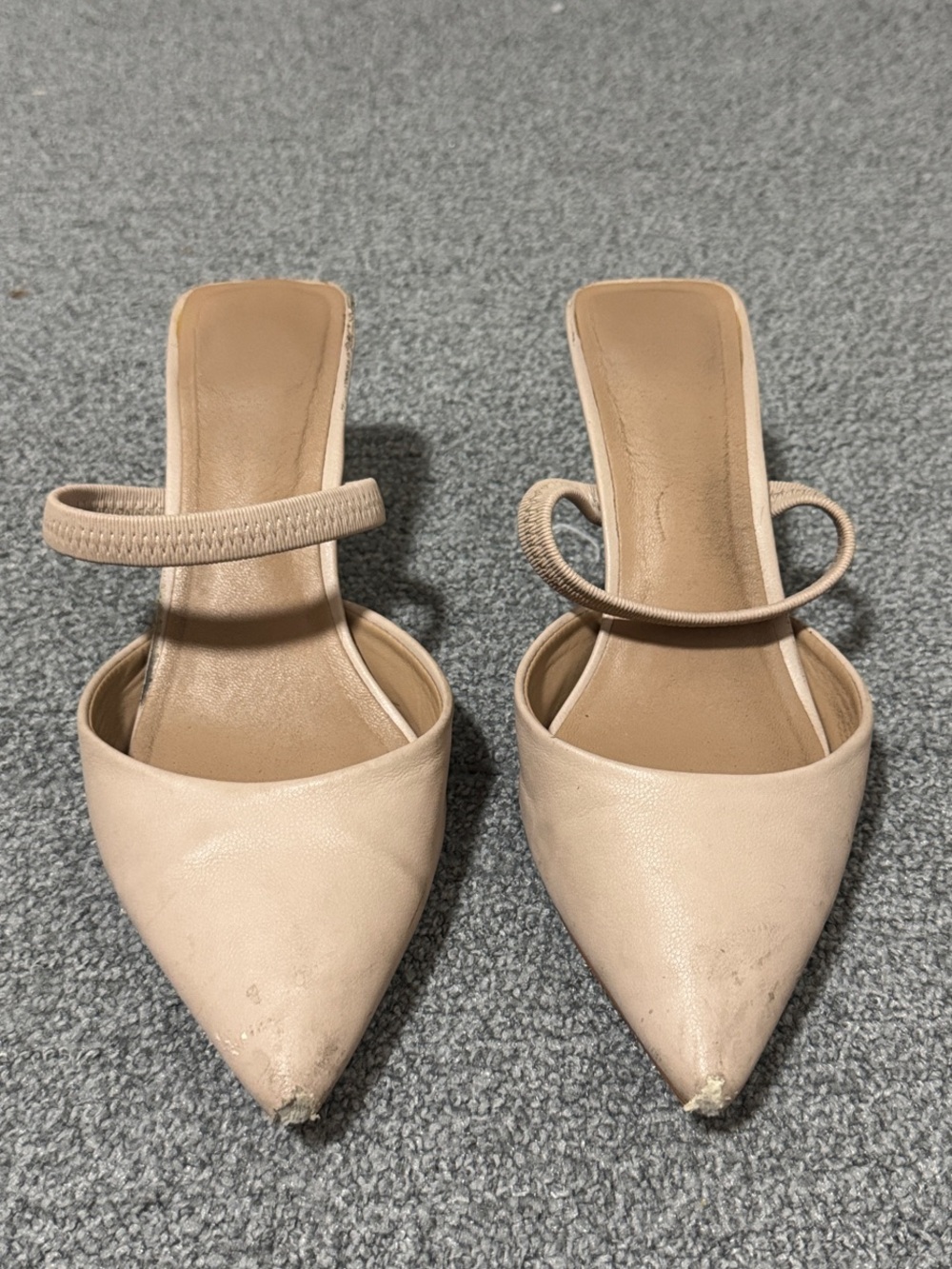 Aldo Blush Pointed-Toe Slide Mules